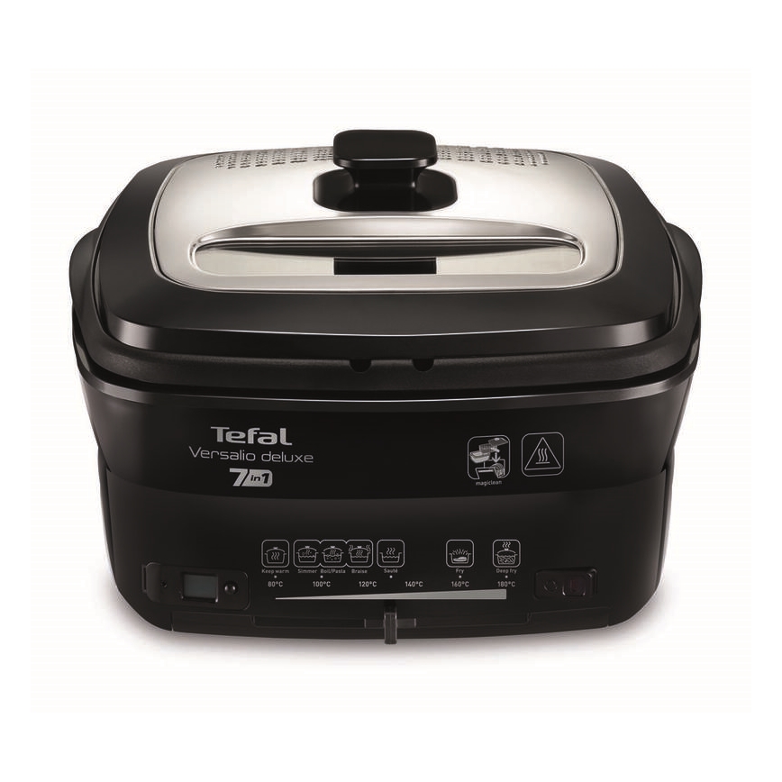 Tefal - Fritēšanas ierīce 2 l VERSALION DE LUXE 7in1 1600W/230V melna