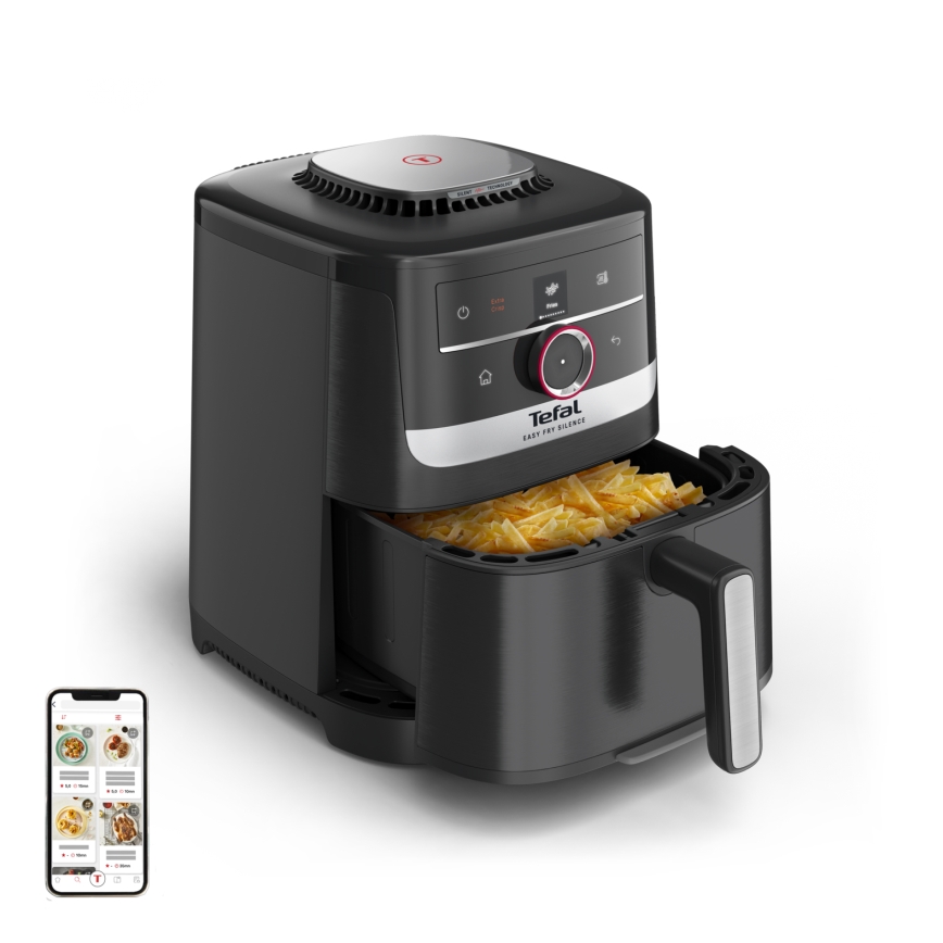 Tefal - Gaisa fritēze 5 l EASY FRY SILENCE SMART 1400-1670W/230V
