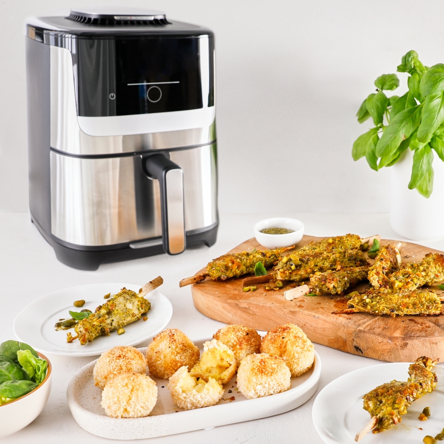 Tefal - Gaisa fritieris 5 l EASY FRY SILENCE 10v1 1400-1670W/230V