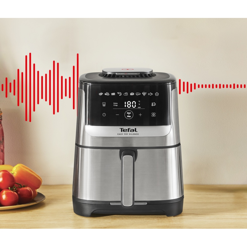 Tefal - Gaisa fritieris 5 l EASY FRY SILENCE 10v1 1400-1670W/230V