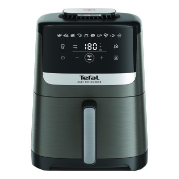 Tefal - Gaisa fritieris 5 l EASY FRY SILENCE COAL 1400-1670W/230V