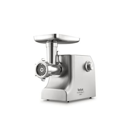 Tefal - Gaļas mašīna 8in1 2200W/230V sudraba