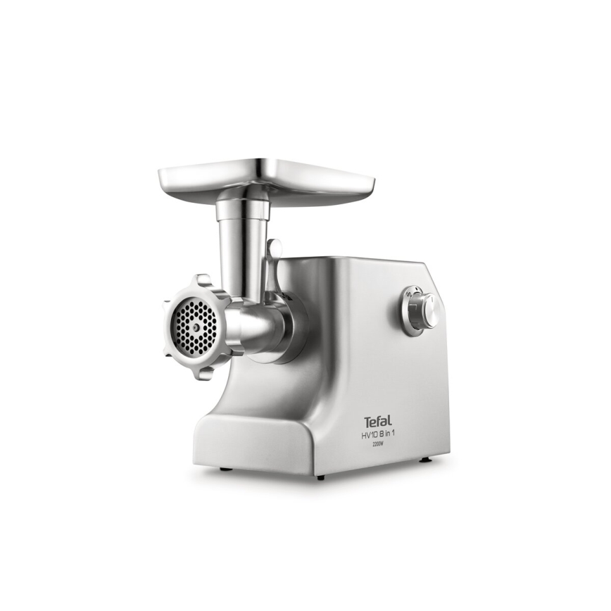 Tefal - Gaļas mašīna 8in1 2200W/230V sudraba
