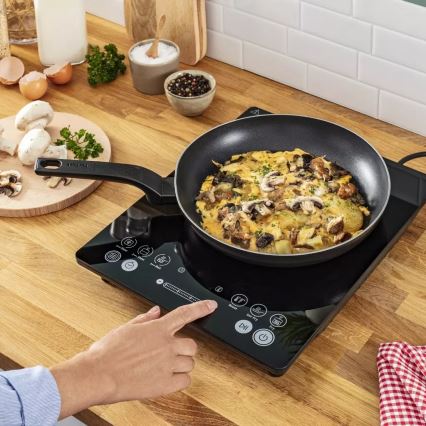 Tefal - Indukcijas plīts EVERYDAY SLIM 2100W/230V melna