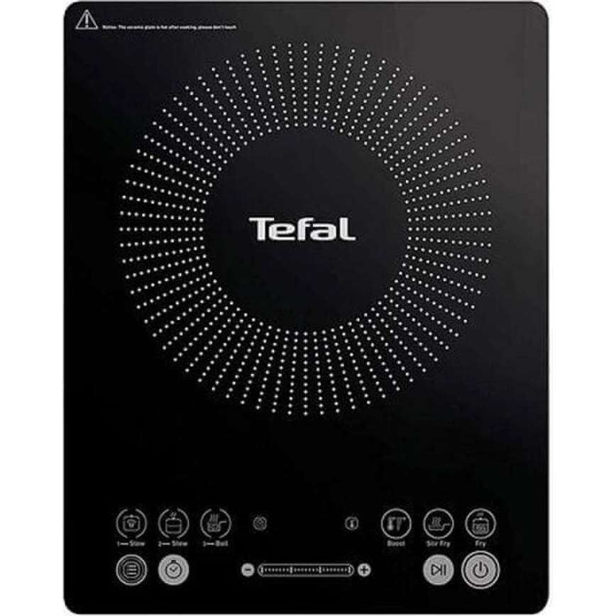 Tefal - Indukcijas plīts EVERYDAY SLIM 2100W/230V melna