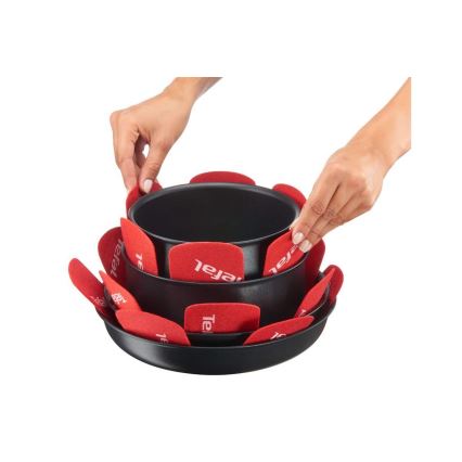 Tefal - Komplekts trauku atdalītāju 4 gab. INGENIO sarkans