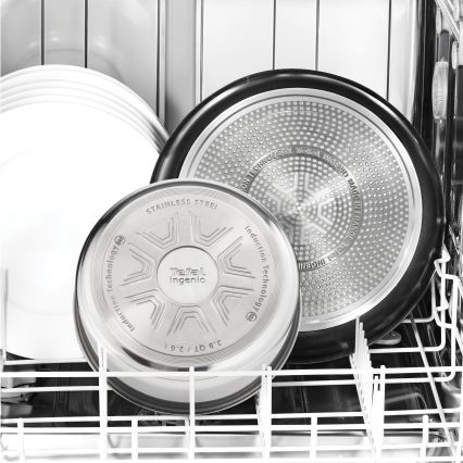 Tefal - INGENIO COOK 6 daļu nerūsējošā tērauda trauku komplekts