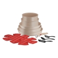 Tefal - INGENIO DELIGHT 17 daļu trauku komplekts