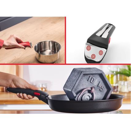 Tefal - INGENIO DELIGHT 8 daļu katlu un pannu komplekts