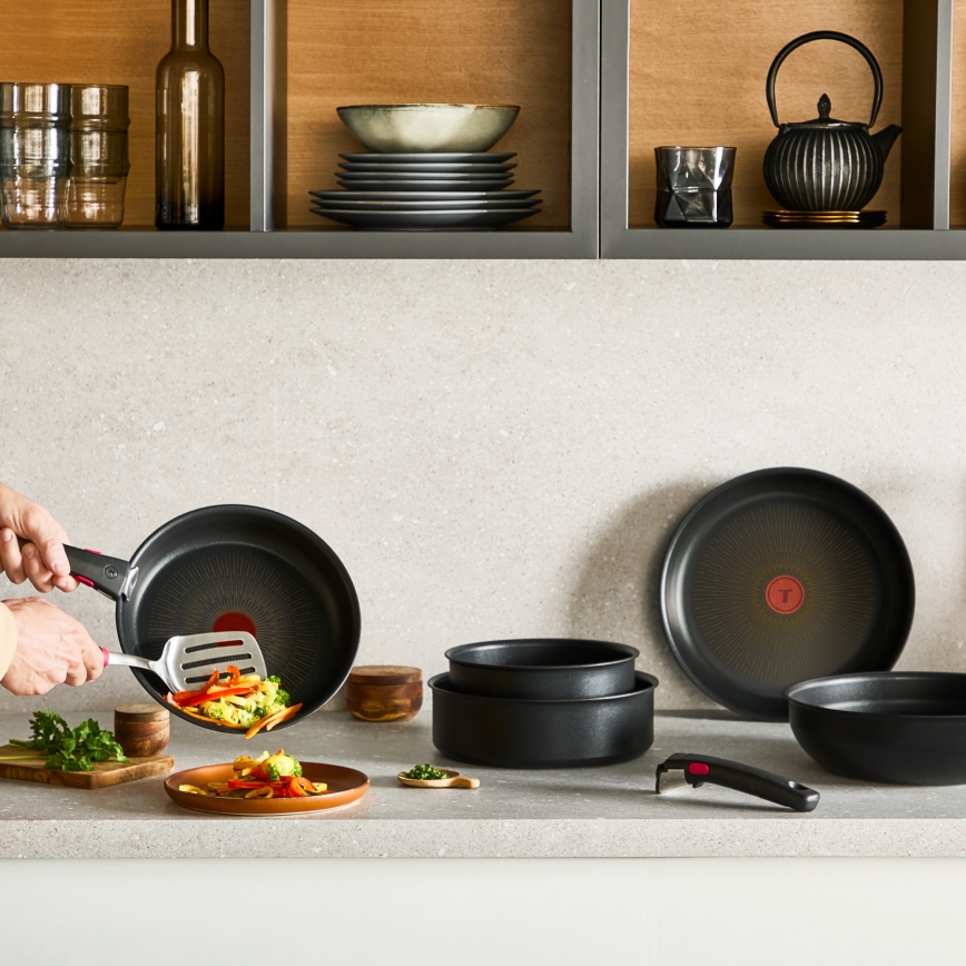 Tefal - INGENIO Excellence Fusion 11 daļu trauku komplekts