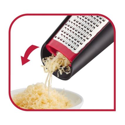 Tefal - INGENIO rokas divpusējā rīve, nerūsējošais tērauds / melna
