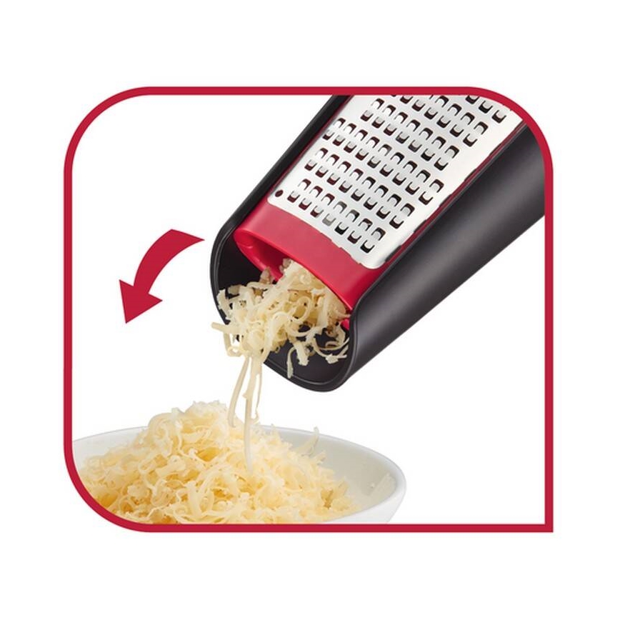 Tefal - INGENIO rokas divpusējā rīve, nerūsējošais tērauds / melna