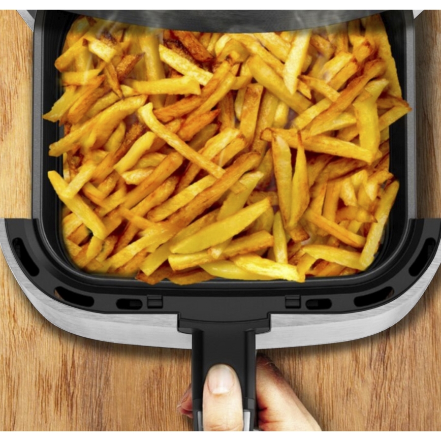 Tefal - Karstā gaisa fritéze 4,2 l EASY FRY&GRILL 2 vienā 1550W/230V nerūsējošais tērauds