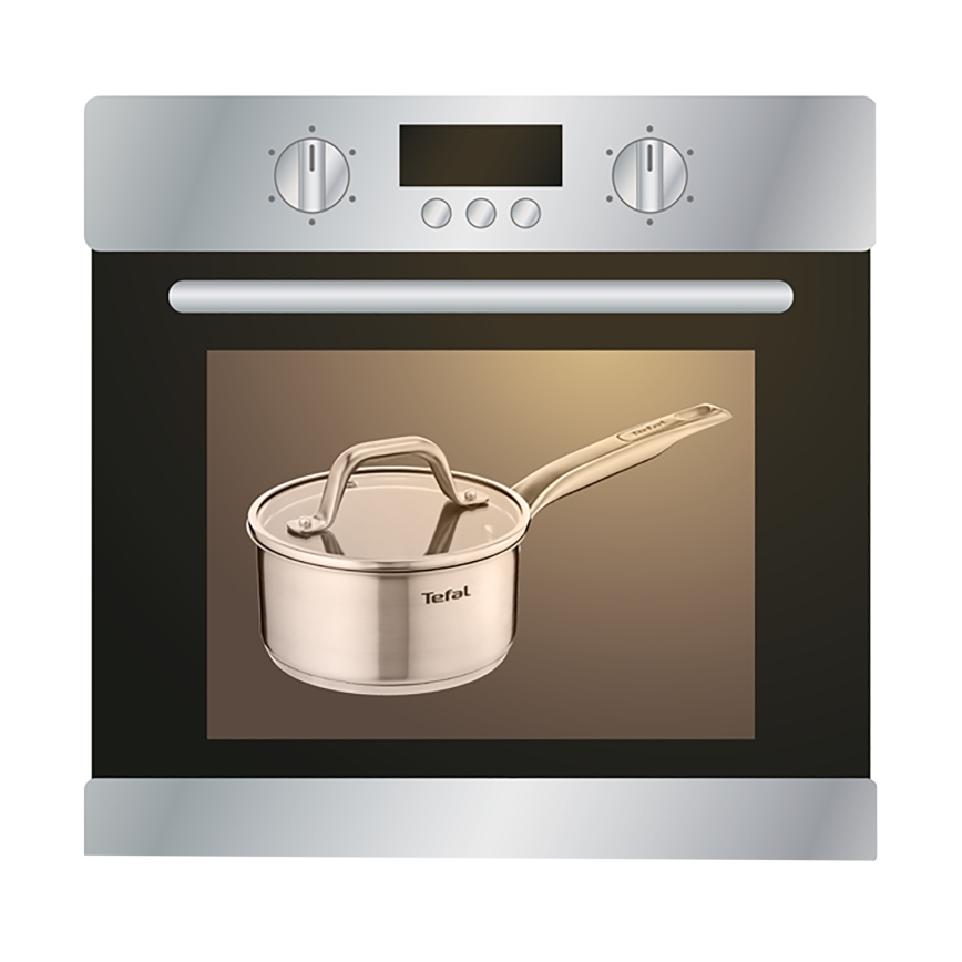 Tefal - Katliņš ar vāku RECYCLE 16 cm