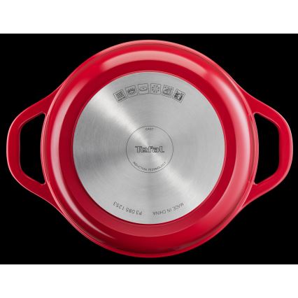 Tefal - Katls ar vāku 24 cm AIR sarkans
