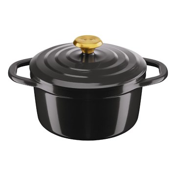 Tefal - Katls ar vāku AIR 20 cm antracīta