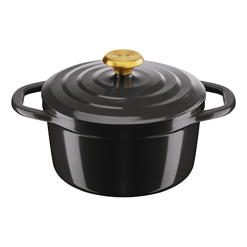 Tefal - Katls ar vāku AIR 20 cm antracīta