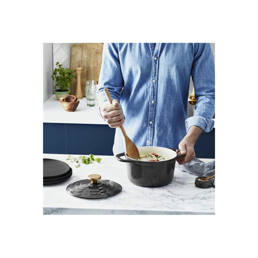 Tefal - Katls ar vāku AIR 20 cm antracīta