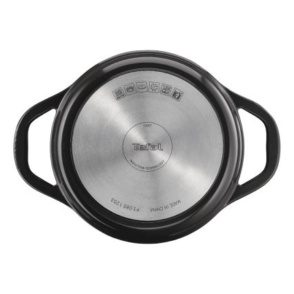 Tefal - Katls ar vāku AIR 20 cm antracīta