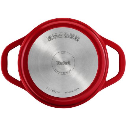 Tefal - Katls ar vāku AIR 20 cm sarkans