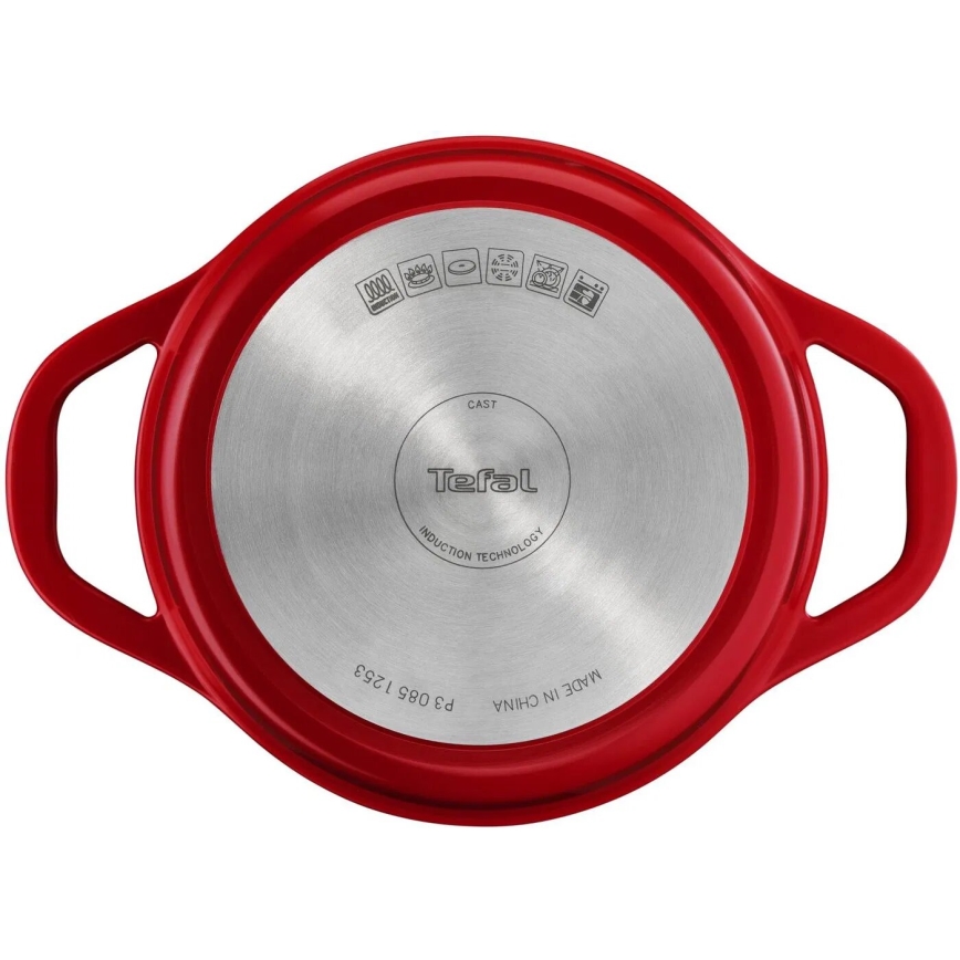 Tefal - Katls ar vāku AIR 20 cm sarkans