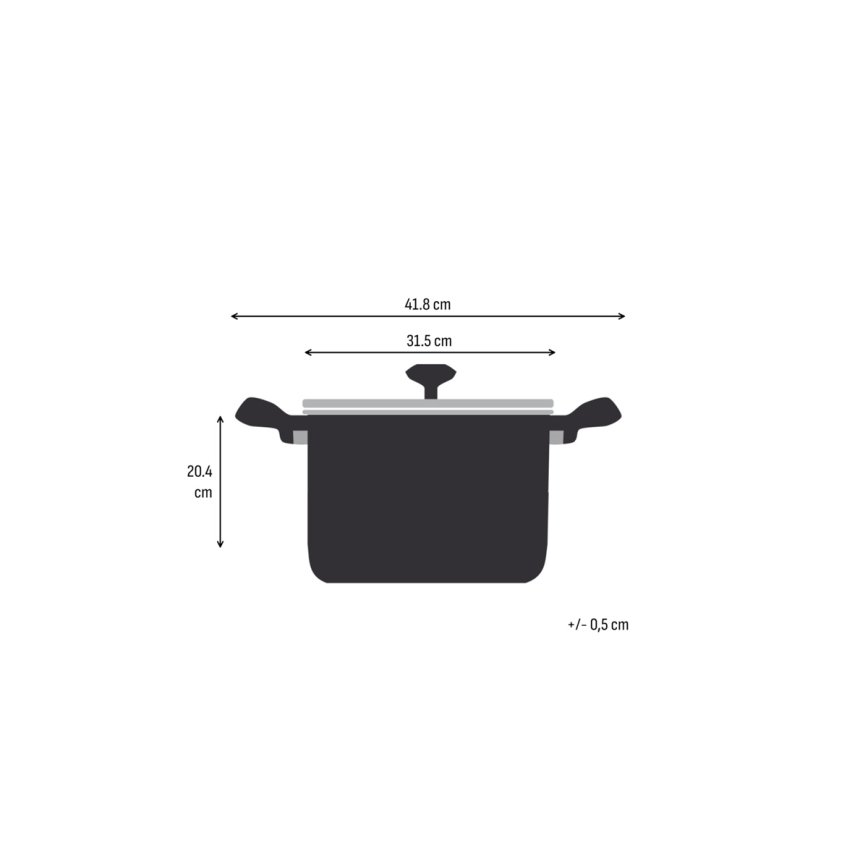 Tefal - Katls ar vāku EMOTION+ XL 30 cm