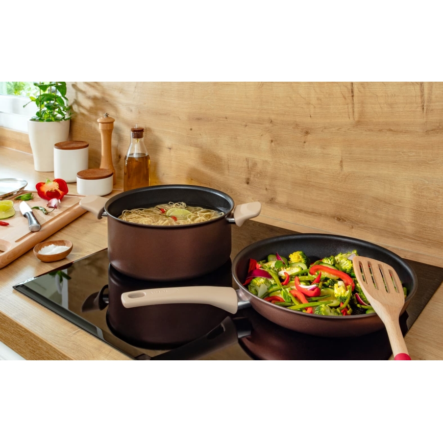 Tefal - Katls ar vāku RESPECT Ø 24 cm