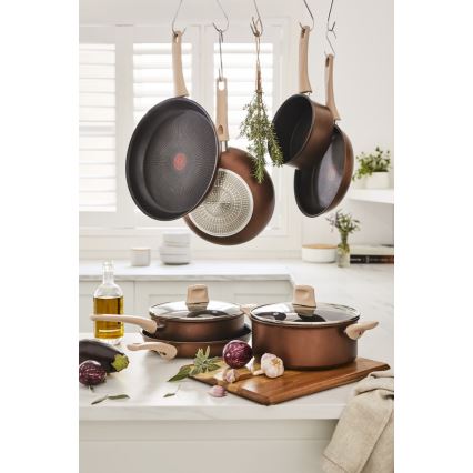 Tefal - Katls ar vāku RESPECT Ø 24 cm