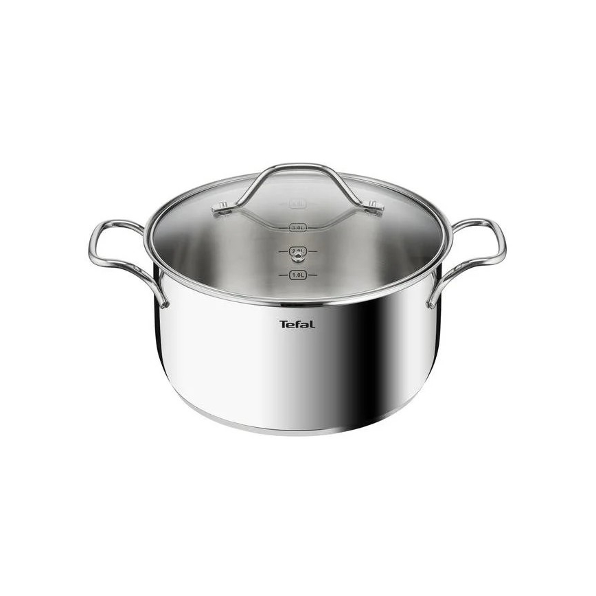 Tefal - Katlu komplekts 10 gab. INTUITION nerūsējošs tērauds
