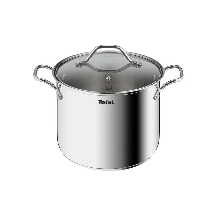 Tefal - Katlu komplekts 10 gab. INTUITION nerūsējošs tērauds
