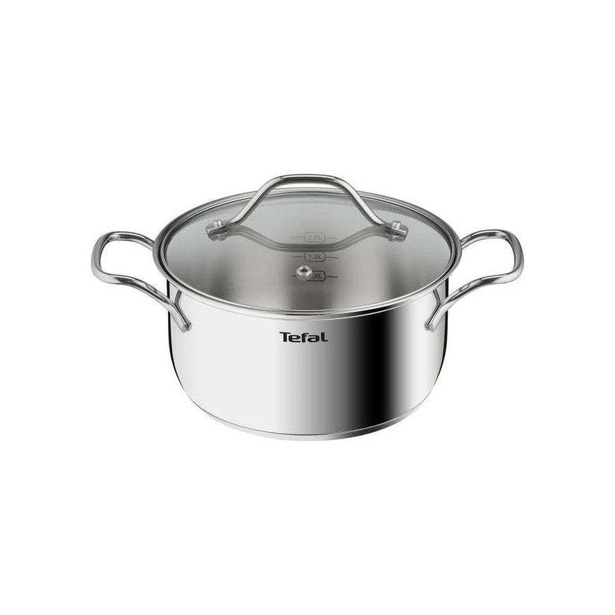 Tefal - Katlu komplekts 10 gab. INTUITION nerūsējošs tērauds