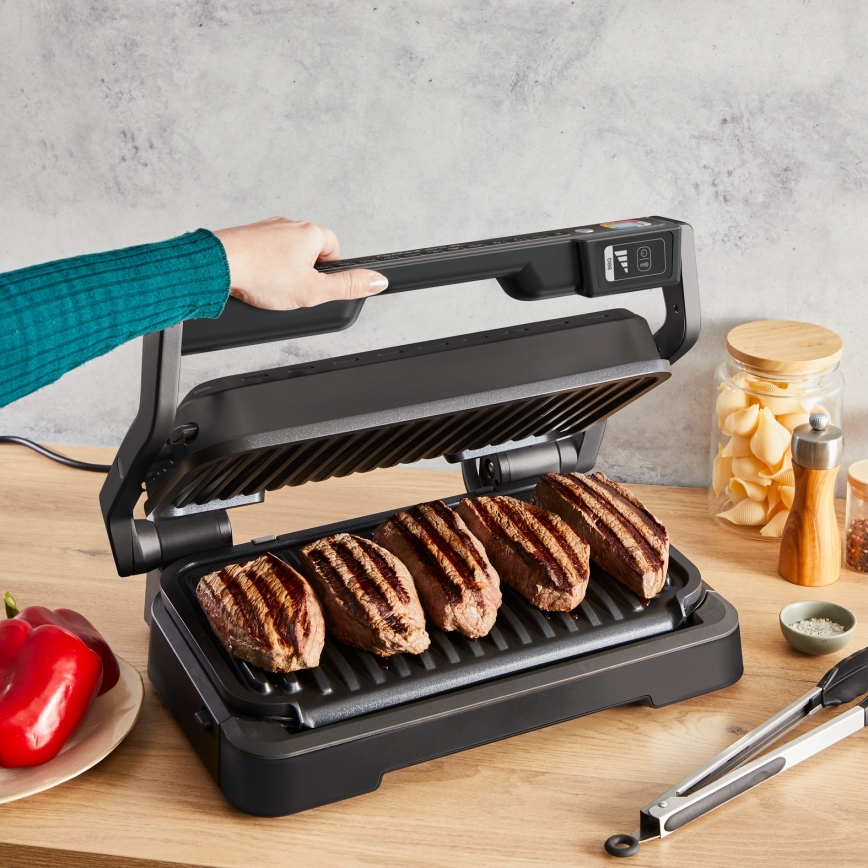 Tefal - Kontaktgrils OPTIGRILL 2200W/230V melns
