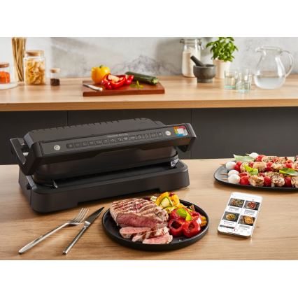 Tefal - Kontaktgrils OPTIGRILL 2200W/230V melns