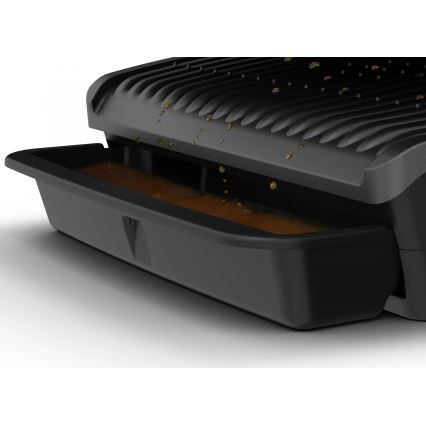 Tefal - Kontaktgrils OPTIGRILL ELITE 2000W/230V melna