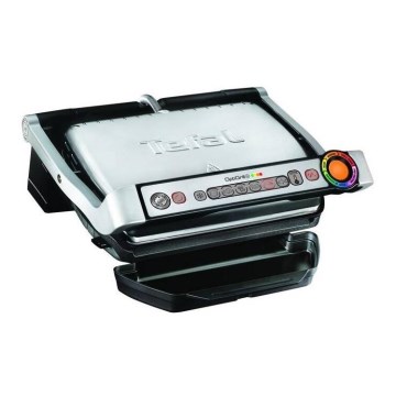 Tefal - Kontaktgrils OPTIGRILL+ INOX WAFFLES 2000W/230V melna/hroms