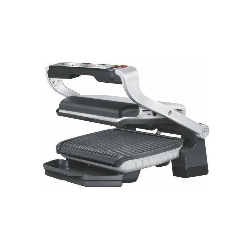 Tefal - Kontaktgrils OPTIGRILL+ INOX WAFFLES 2000W/230V melna/hroms