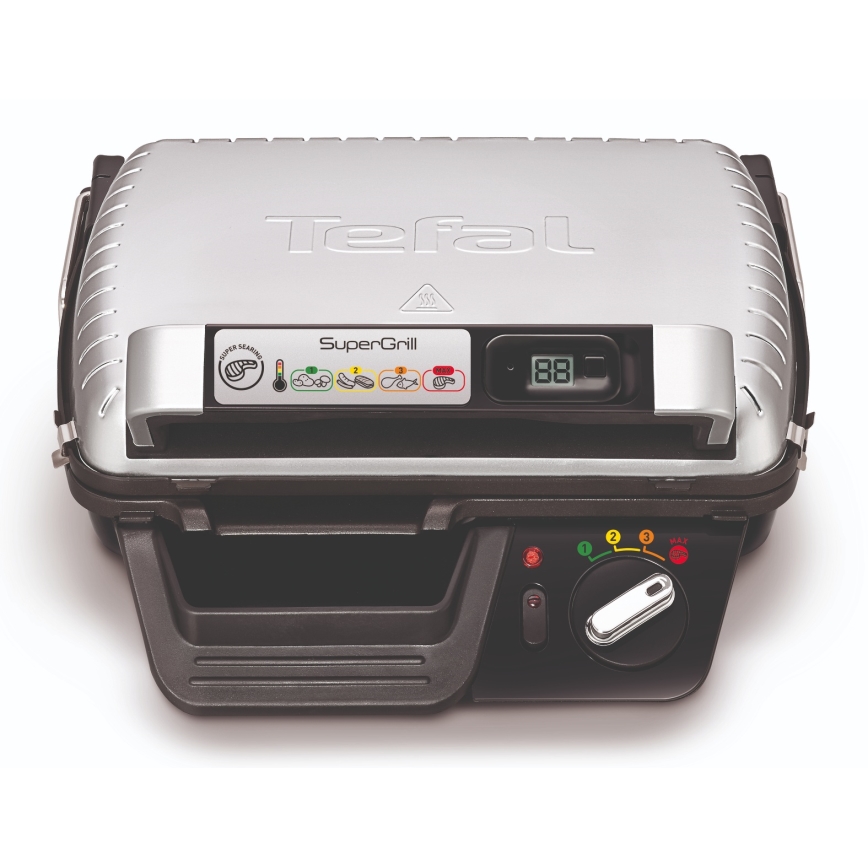 Tefal - Kontaktgrils SUPERGRILL 2000W/230V