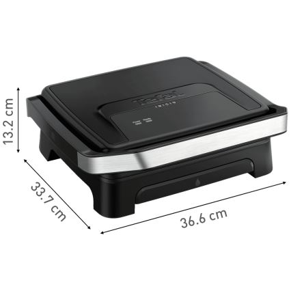 Tefal - Kontaktgrils Tefal INICIO 2000W/230V