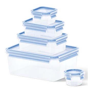 Tefal - MASTER SEAL FRESH 5 gab. pārtikas uzglabāšanas trauku komplekts, zils