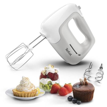 Tefal - Mikseris PREP'MIX+ 450W/230V pelēka/balta