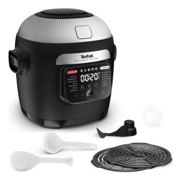 Tefal - Multifunkcionāls katls un karstgaisa fritieris 2 vienā MULTICOOK ACTIFRY 1334W/230V 6 l