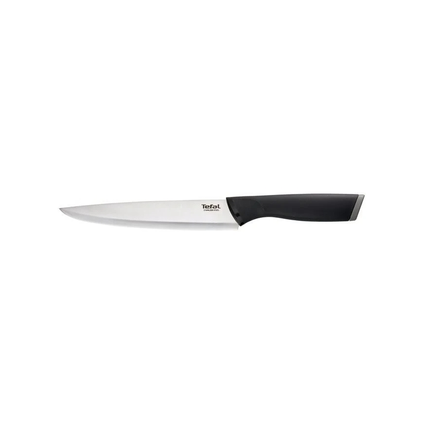 Tefal - Nerūsējoša tērauda griešanas nazis COMFORT 20 cm spīdīgi hromēts/melna