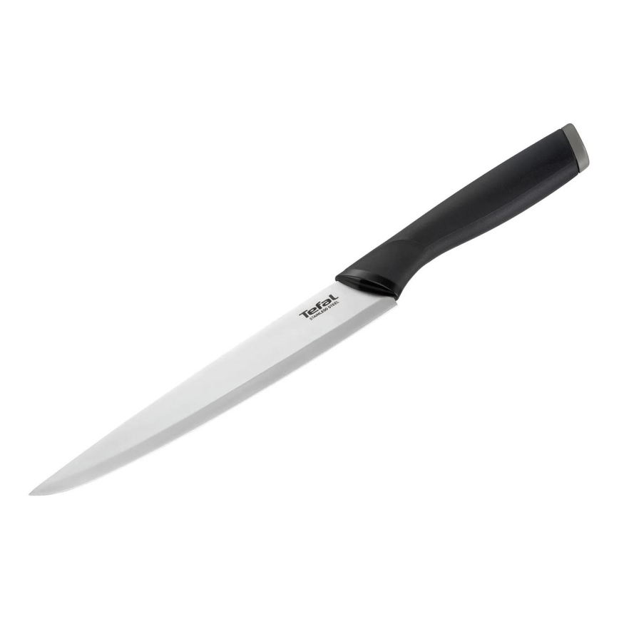 Tefal - Nerūsējoša tērauda griešanas nazis COMFORT 20 cm spīdīgi hromēts/melna