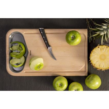 Tefal - Nerūsējoša tērauda griešanas nazis ICE FORCE 7 cm spīdīgi hromēts/melna