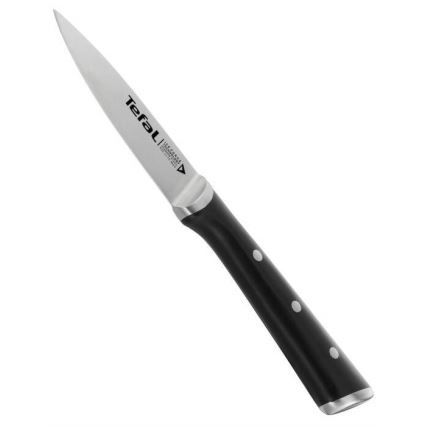 Tefal - Nerūsējoša tērauda griešanas nazis ICE FORCE 9 cm spīdīgi hromēts/melna