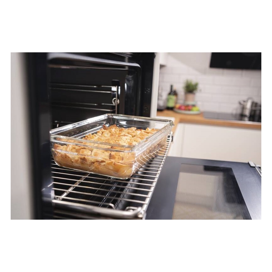 Tefal - Pārtikas trauks 1,1 l MSEAL GLASS sarkans/stikls