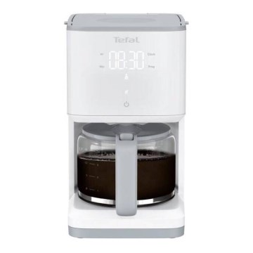 Tefal - Pilienveida kafijas automāts ar LCD ekrānu SENSE 1000W/230V balta
