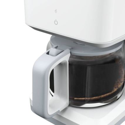 Tefal - Pilienveida kafijas automāts ar LCD ekrānu SENSE 1000W/230V balta