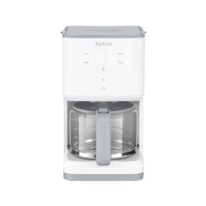 Tefal - Pilienveida kafijas automāts ar LCD ekrānu SENSE 1000W/230V balta