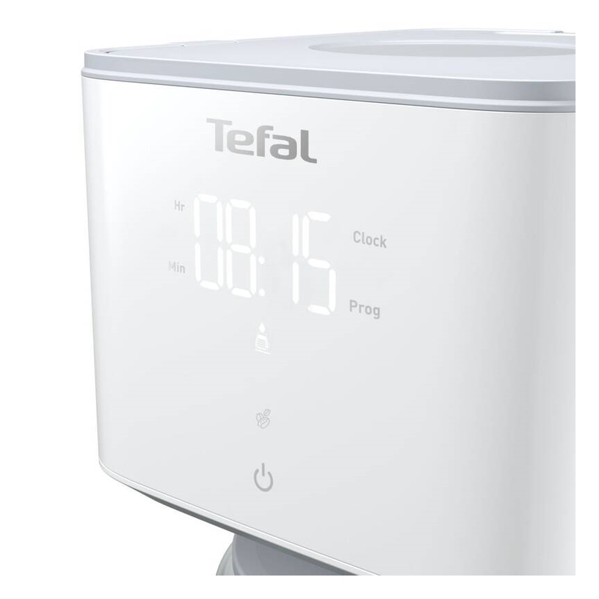 Tefal - Pilienveida kafijas automāts ar LCD ekrānu SENSE 1000W/230V balta